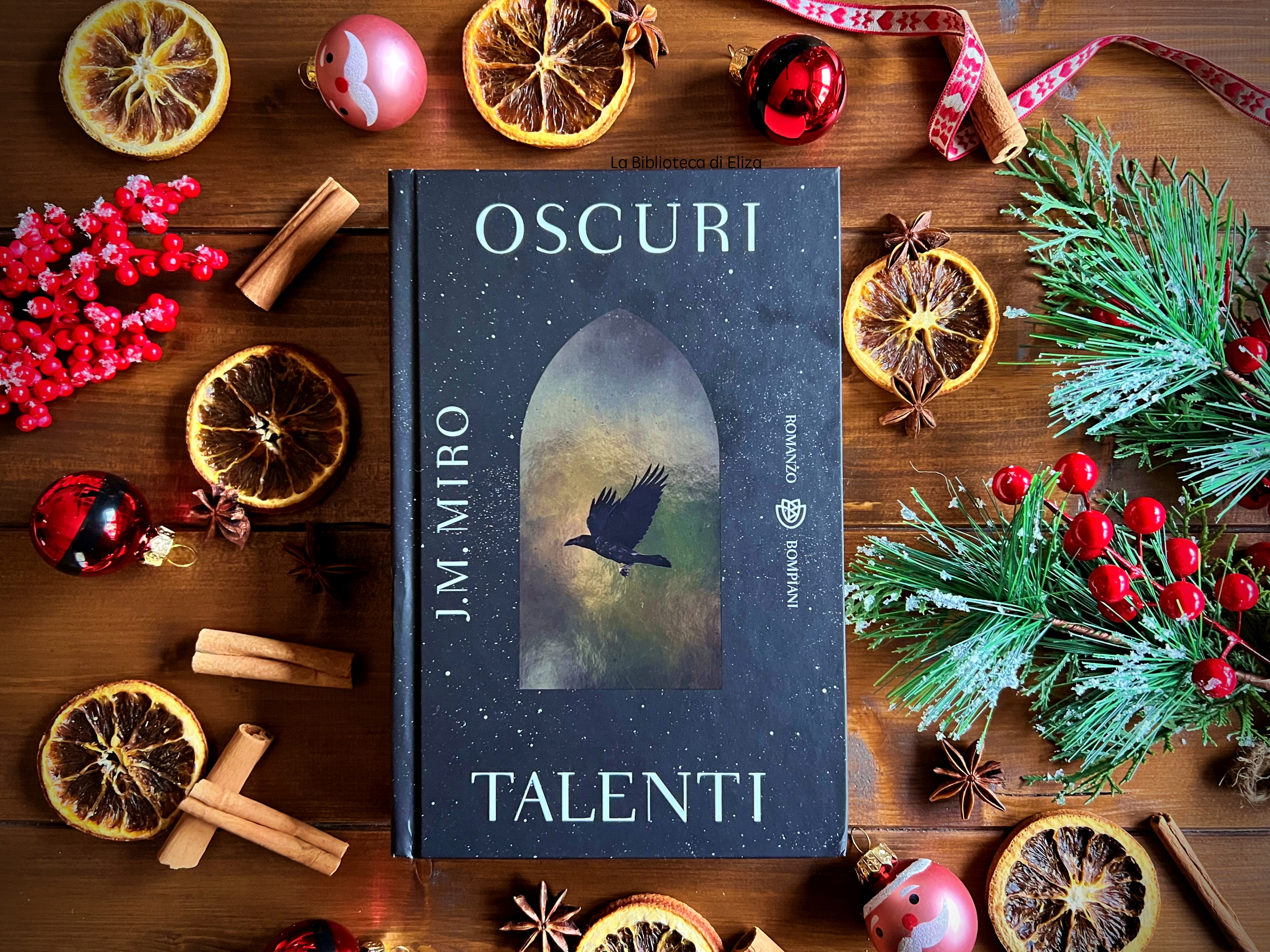 Recensione: Oscuri Talenti - J.M. Miro - La Biblioteca di Eliza