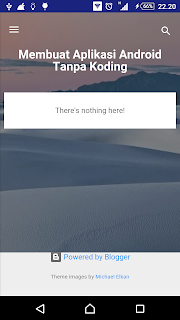 Membuat Aplikasi Android Tanpa Koding