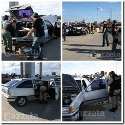 Policiamento nas divisas