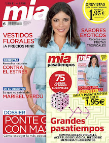 Revista femenina Mia y regalo julio 2020 noticias moda y belleza