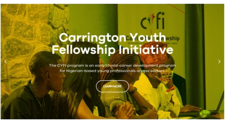 Lagos, Ogun, and Oyo States Government 2022/2023 Carrington Youth Fellowship Initiative (CYFI) Application Portal Open