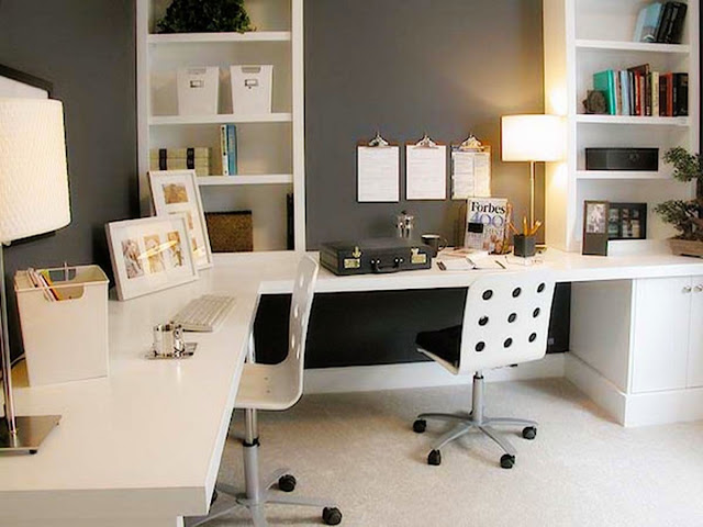 Simple Idea of Inspiring Home Office Design