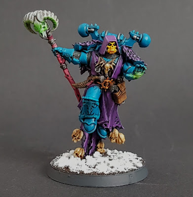 Skeletor as a Chaos Space Marine for Warhammer 40k