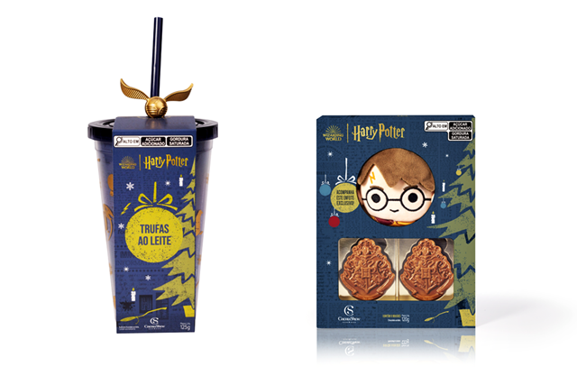 COMER & BEBER: Cacau Show traz produtos especiais com linha inspirada em Harry Potter para o Natal