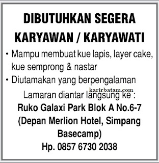 Lowongan Kerja Galaxy Park