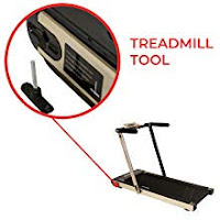 Folding tool / lock key on Sunny Health & Fitness Asuna Slim 8730 8730G Space Saving Low Profile Folding Motorized Treadmill, image