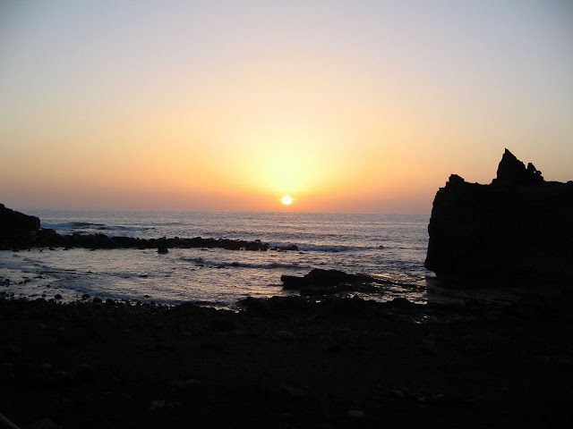 Sunset in Lanzarote