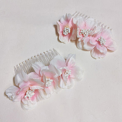 Cherry blossom combs