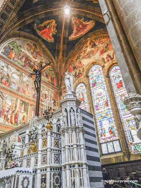 Altar-mor da Basílica de Santa Maria Novella em Florença