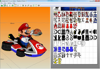 Papercraft Mario Kart