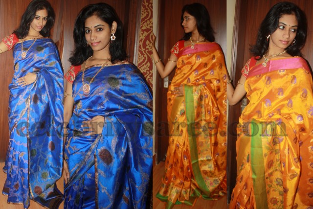 Trendy Silk Sarees in Light Weight