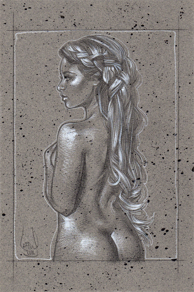 Nude Woman, Artwork© Jeff Lafferty