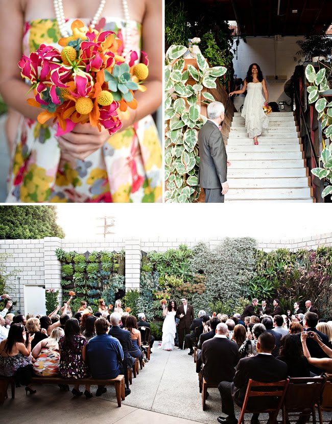 green wedding venue smog shoppe los angeles