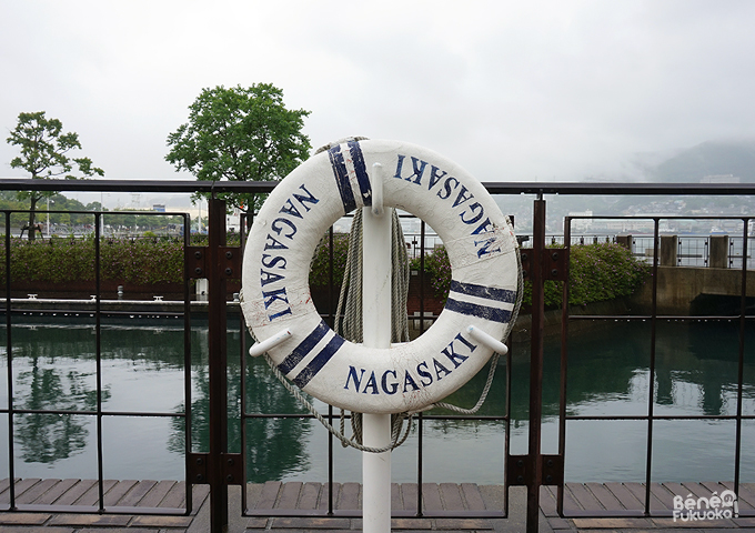 Bouée sur Dejima, Nagasaki