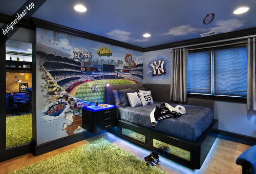 Best 3 Design about American Bedroom for Young Boys