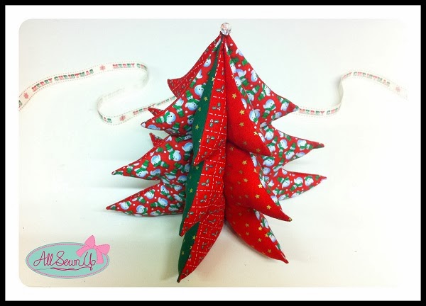 Christmas Sewing Projects - Christmas Trees : Behind 