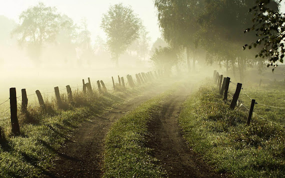 foto kabut, gambar kabut pagi, foto subuh, gambar subuh hari, pemandangan pagi hari