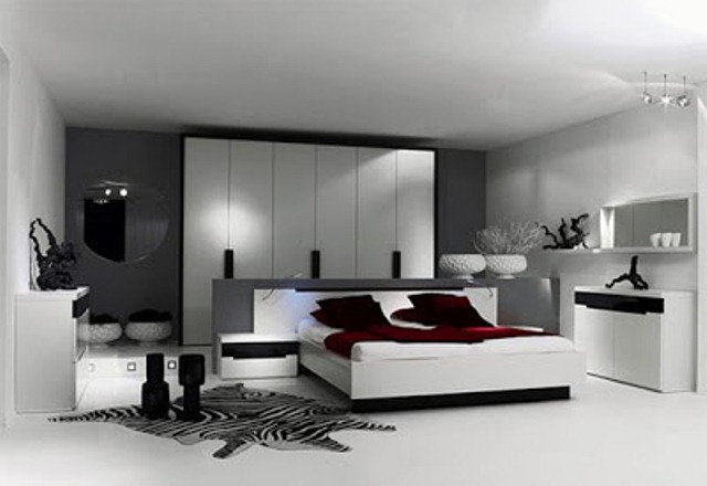desain interior kamar  tidur  utama  minimalis  modern  