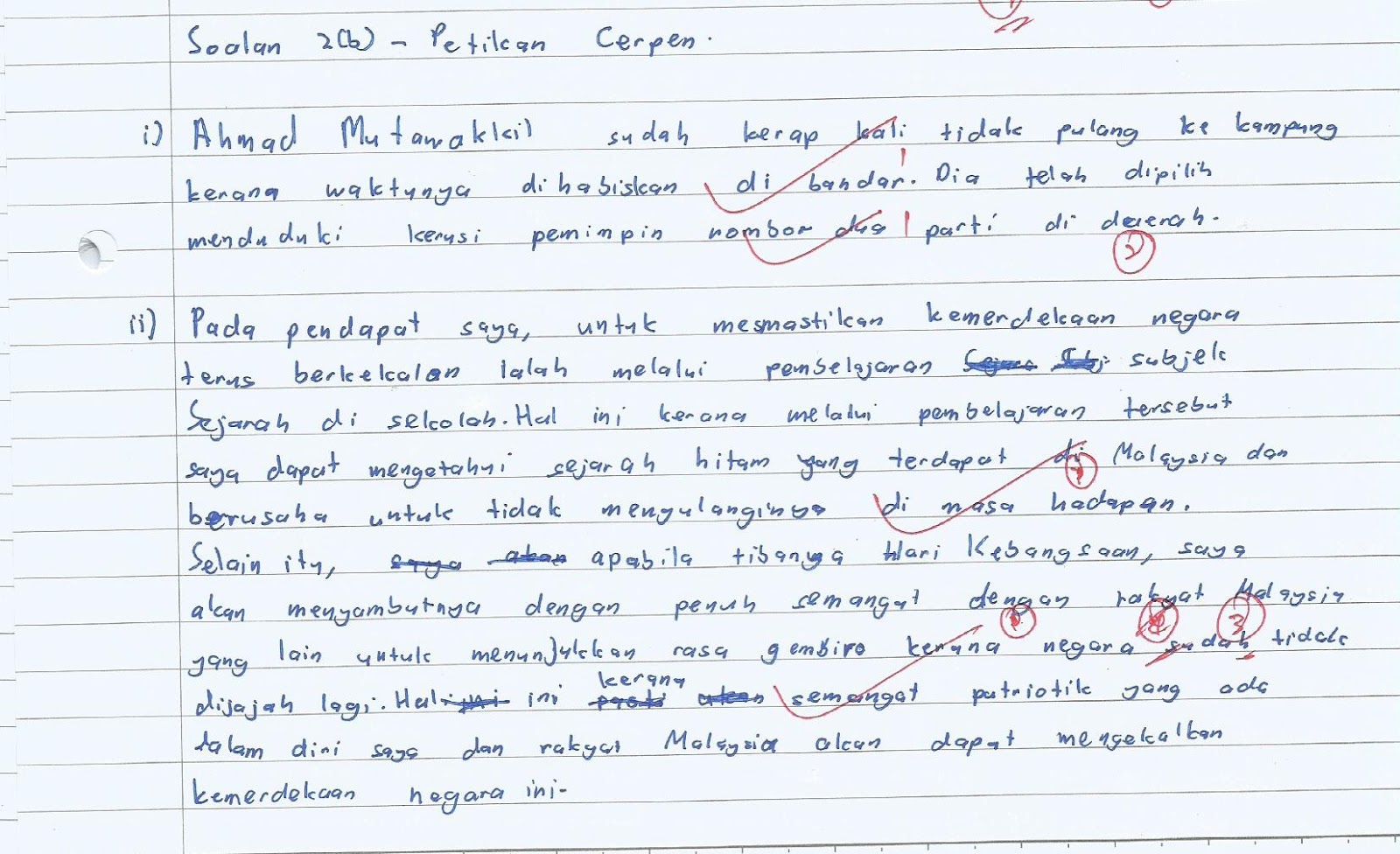 Contoh Soalan Kesalahan Istilah Dan Tata Bahasa - Soalan ag