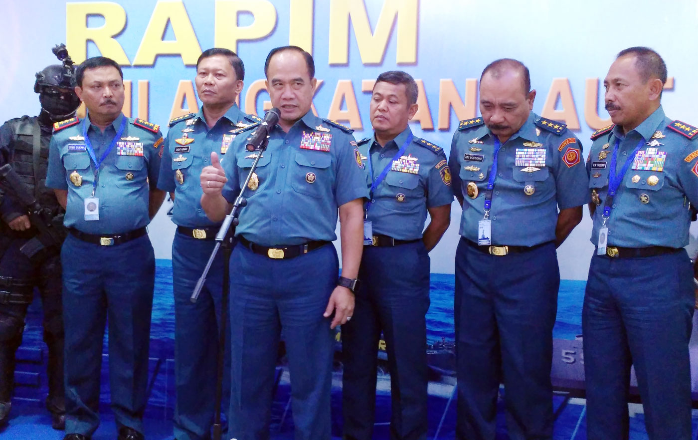 Rapim TNI AL 2018, Dukung Indonesia Sebagai Poros Maritim Dunia - Laras