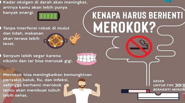 Mengonsumsi rokok dapat merugikan kesehatan seseorang baik perokok itu sendiri maupun pero Cara Berhenti Merokok Terbaru