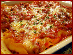 Red Kitchen Recipes: No - Ricotta Lasagna