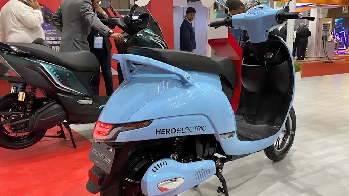 Hero Electric AE-8 Scooter गरीबांच्या बजेटमध्ये आली, कमी किंमत आणि मजबूत फीचर्स