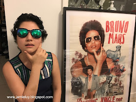 Bruno Mars Poster and Hairstyle