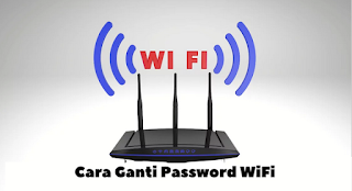 Cara mengubah kata sandi Password WiFi Modem, seperti modem Izzi