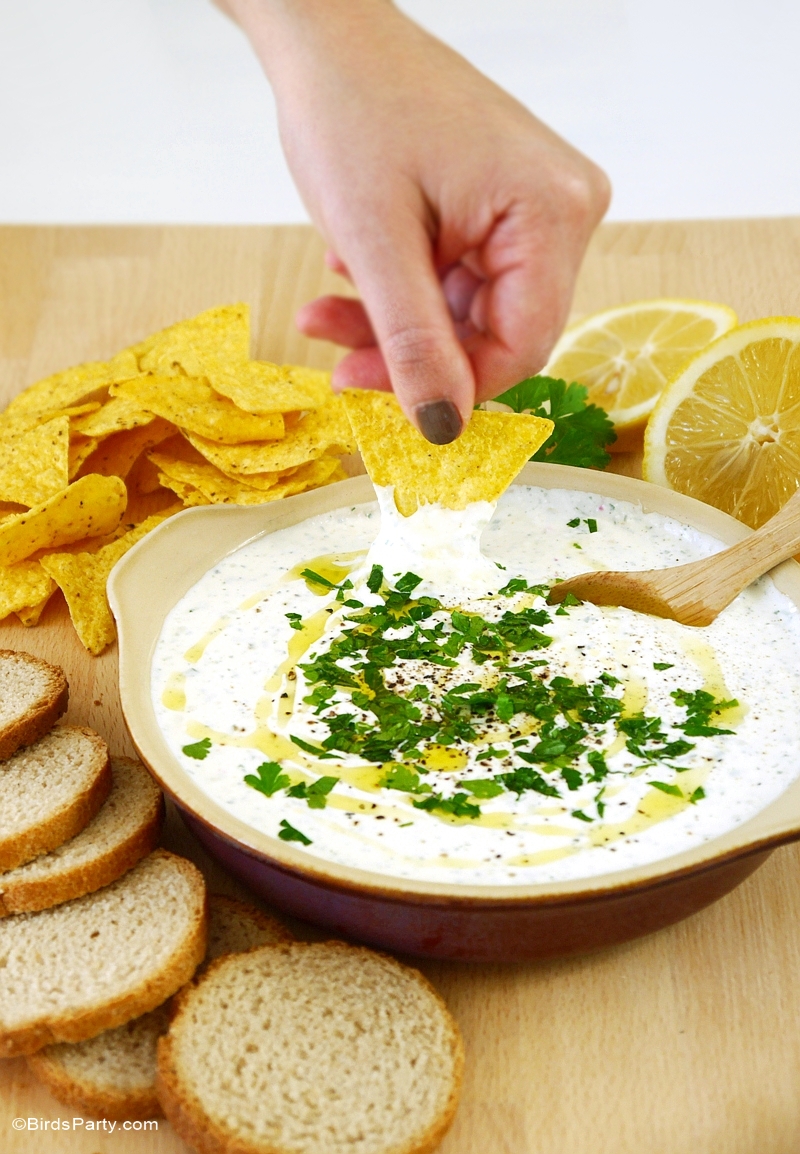 Creamy Whipped Feta Dip Recipe - Blog.BirdsParty.com