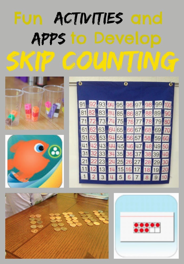 Activities and Apps to develop skip counting