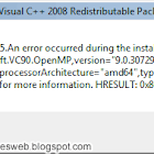 Correção do erro 1935 ao tentar instalar um programa no Windows 