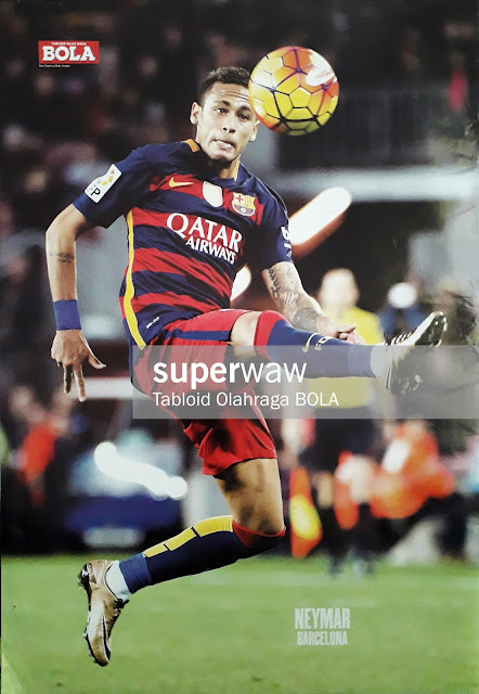 Poster Neymar (Barcelona 2015)