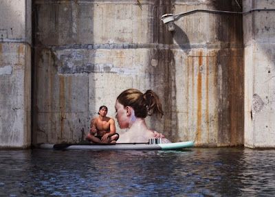 Amazing Murals of women in the ocean