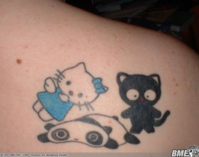 Woman Sexy Tattoo, Hello Kitty Tattoo,Art Tattoo,Body Tattoo,Design Tattoo,Crazy Tattoo,Girls Tattoo,Sexy Tattoo