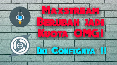 config maxstream telkomsel