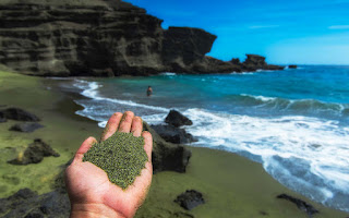 Green sand as fertilizer for plants