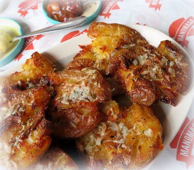 Crispy Smashed Baby Potatoes