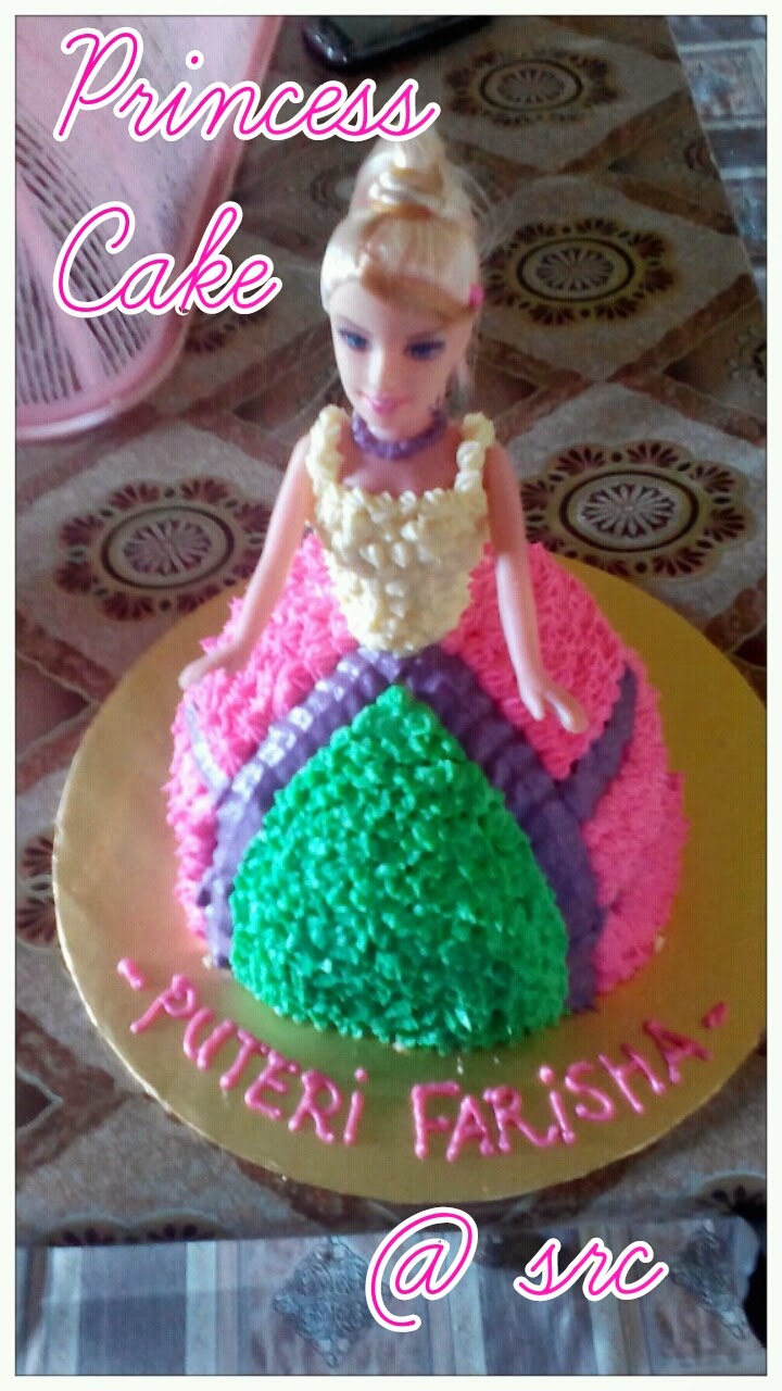 Sweet red cherry: RESEPI PRINCESS CAKE: VANILLA BUTTER 