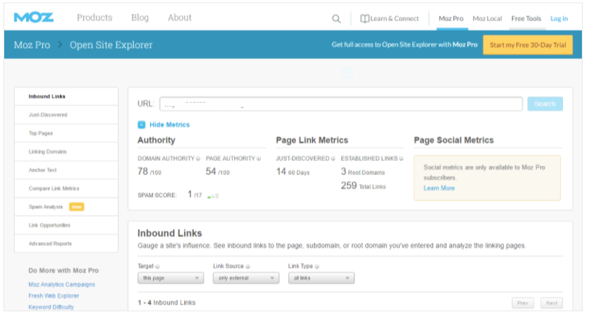 How Does Moz Calculate Domain Authority of Your Website?