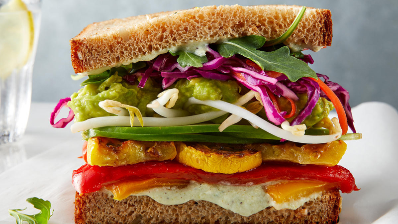 The Ultimate Veggie Sandwich