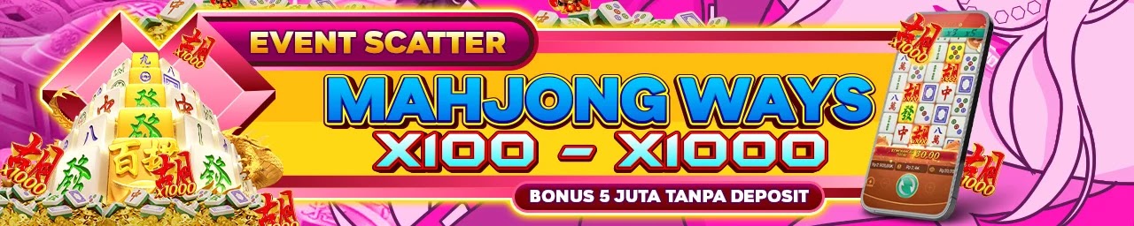 EVENT SCATTER MAHJONG x100 & x1000