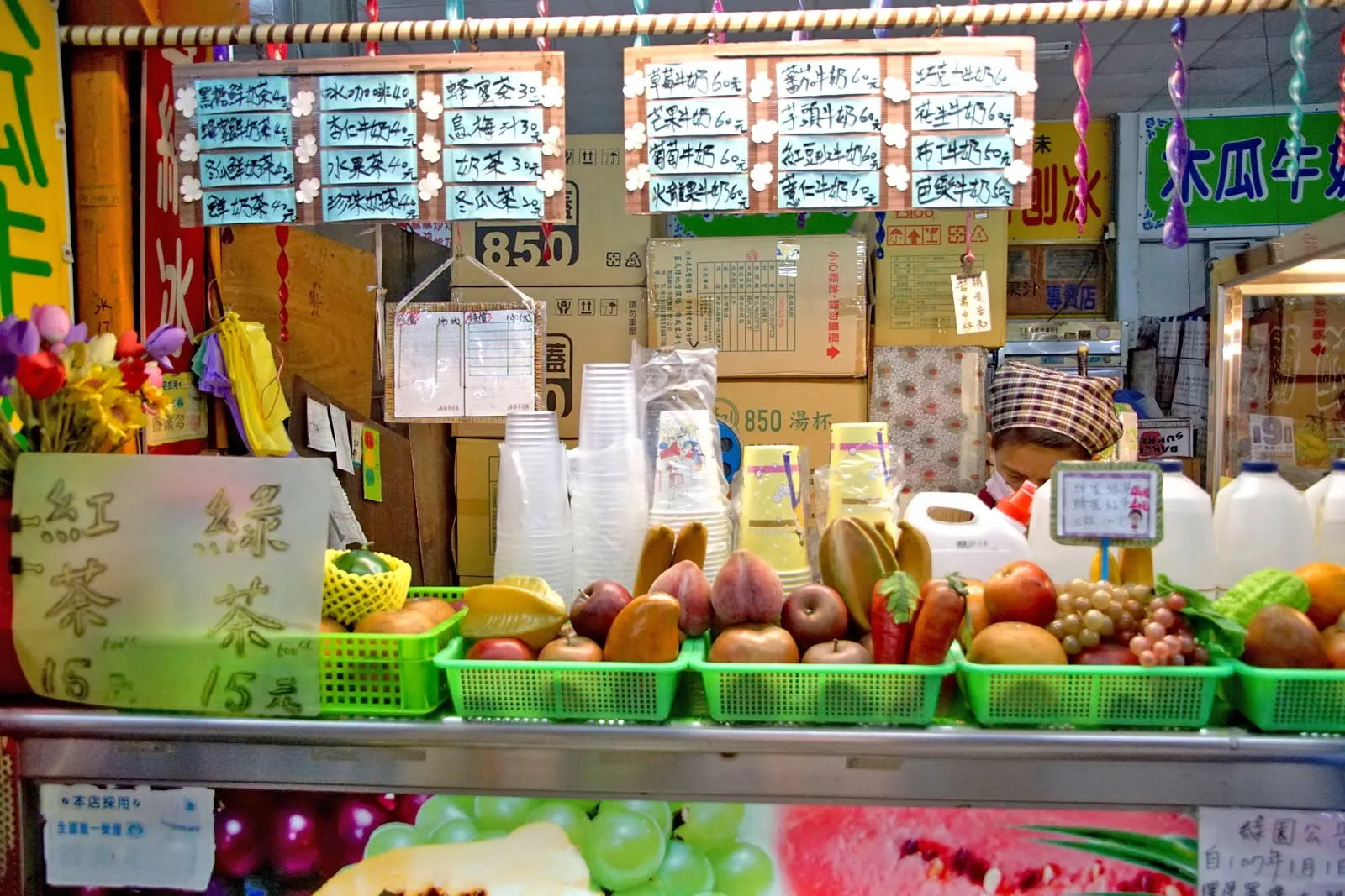 [台南][北區] 小北綠園果汁冰店｜超低調的隱藏版深夜冰店｜食記