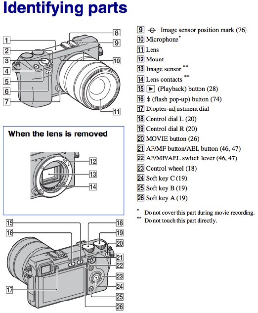 sony nex-7 manual pdf download owner user