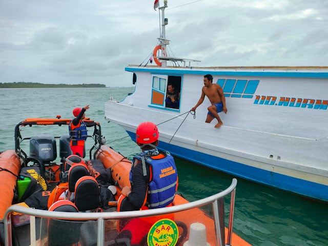 Nelayan Korban Tenggelam di Perairan Marabatuan Kotabaru  Masih Belum Ditemukan 