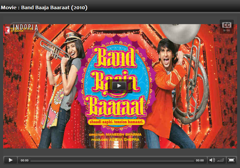 http://www.indopia.com/showtime/watch/movie/2010010028_00/band-baaja-baaraat/