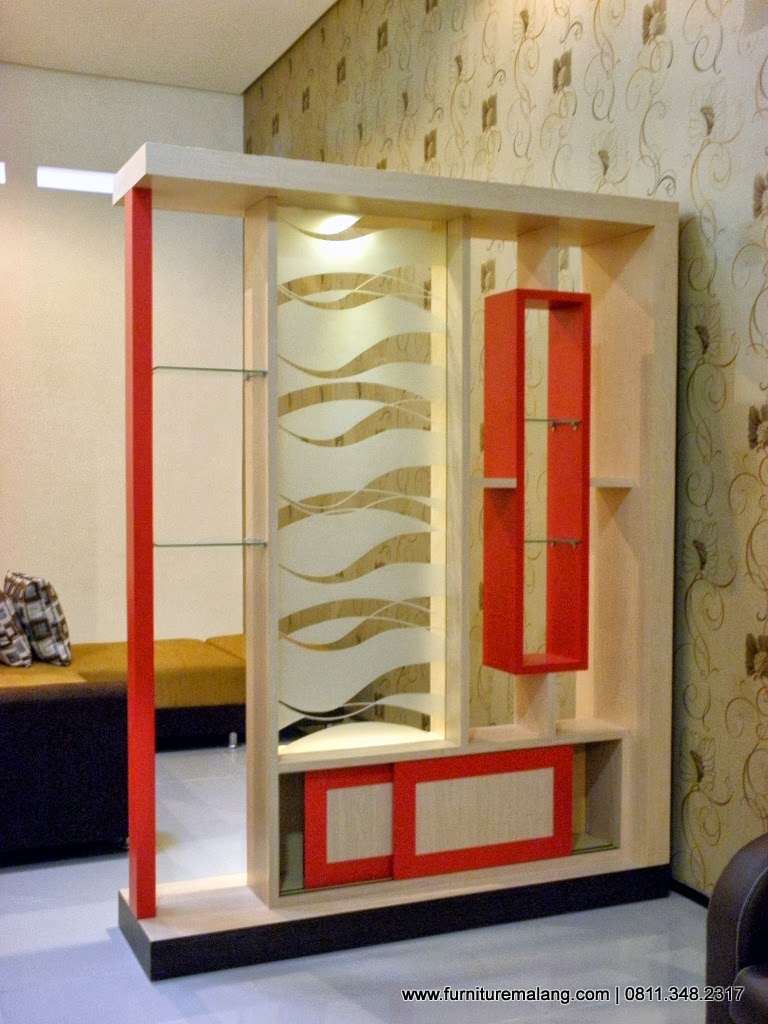 50 Desain  Sekat Ruangan  Minimalis Sekat Ruang Tamu 