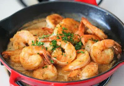 Resep Masakan Udang Goreng Saus Mentega