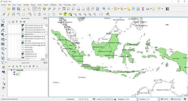 Cara Membuat Peta Style Kategori menggunakan QGIS