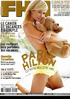 Paris Hilton cover picture In FHM French Magazine 